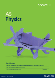 AS level Physics from 2015 specification
